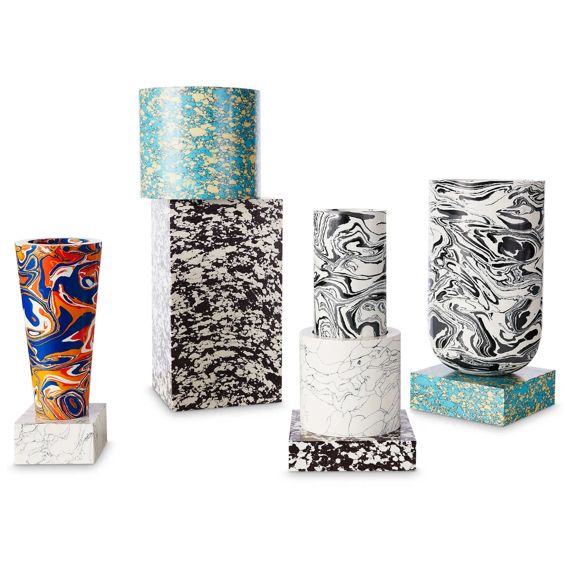 Wazon Swirl Medium 29 cm, Multi Tom Dixon