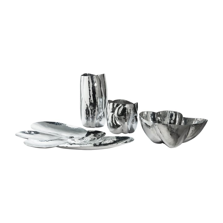 Wysoki wazon Cloud, Srebrny Tom Dixon