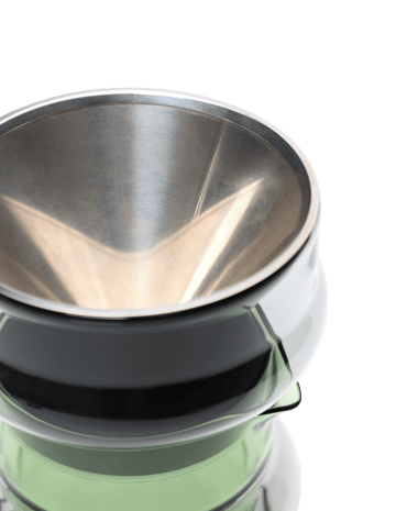 Zestaw karafka i filtr Bump 400 ml - Zielony - Tom Dixon