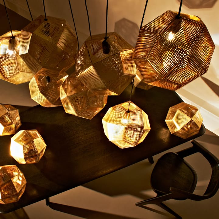 Żyrandol Etch 50 cm, Mosiądz Tom Dixon