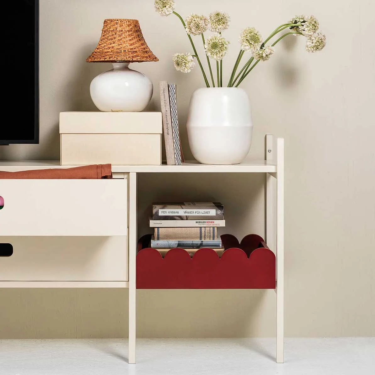 Bump taca 35x41 cm, Burgundy TÔNN furniture