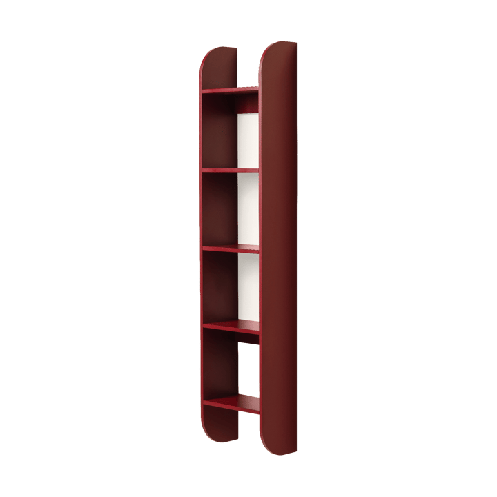 Flaneaur półka ścienna 27x128 cm - Burgundy - TÔNN furniture