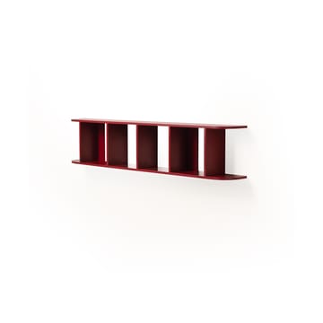 Flaneaur półka ścienna 27x128 cm - Burgundy - TÔNN furniture