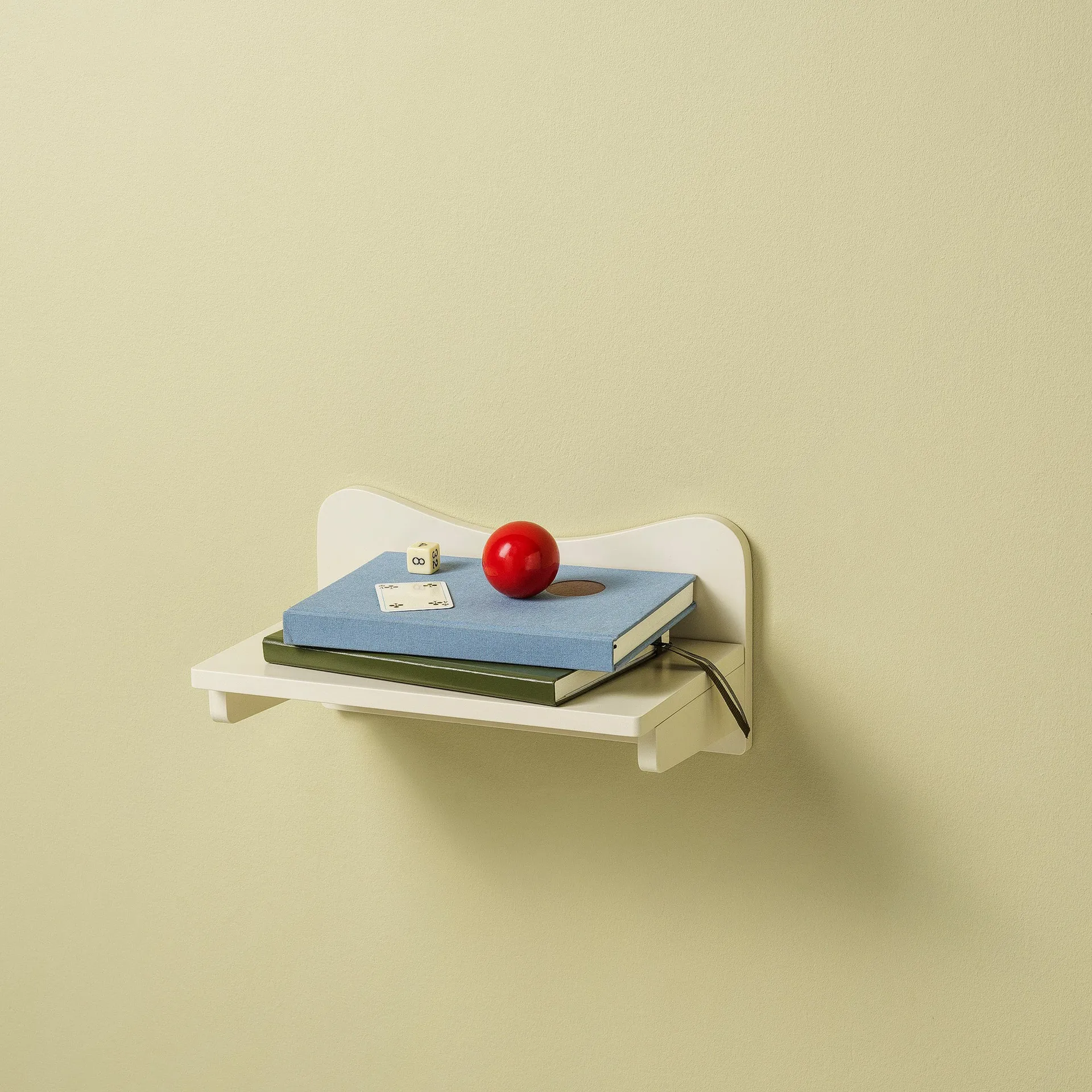 Patsy półka ścienna 15x30 cm, Off-white TÔNN furniture