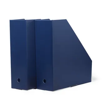 Pia pojemnik na czasopisma - Midnight blue, 10×31×30 cm, 2 szt. - TÔNN furniture