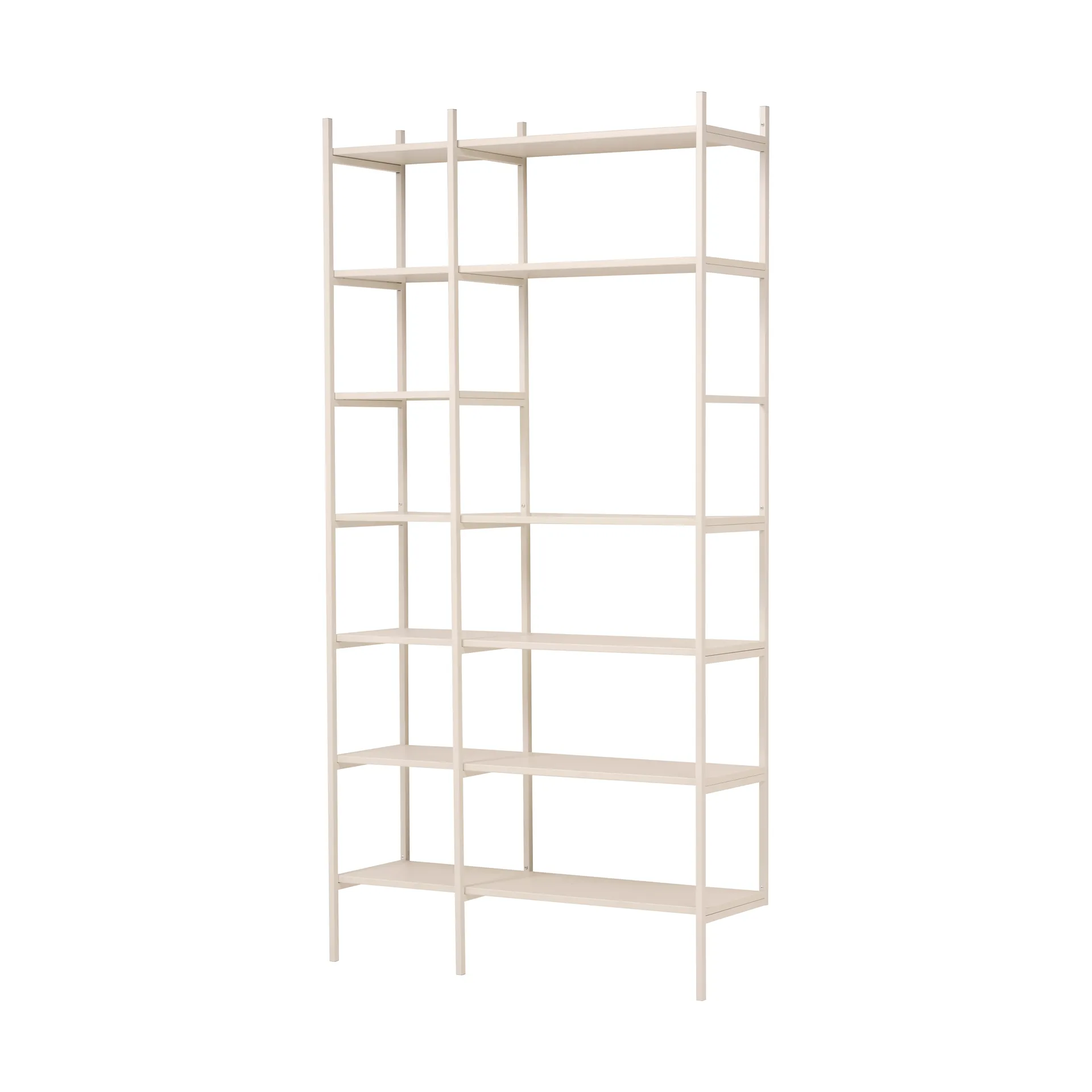 Portal regał na książki 123 cm - Off-white,  TÔNN furniture