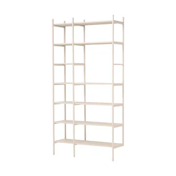 Portal regał na książki 123 cm - Off-white - TÔNN furniture