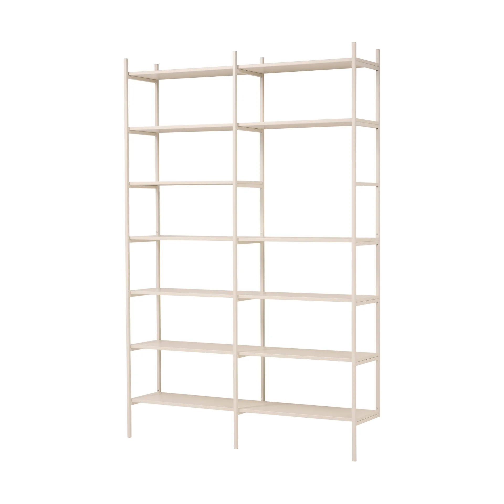 Portal regał na książki 158 cm - Off-white,  TÔNN furniture