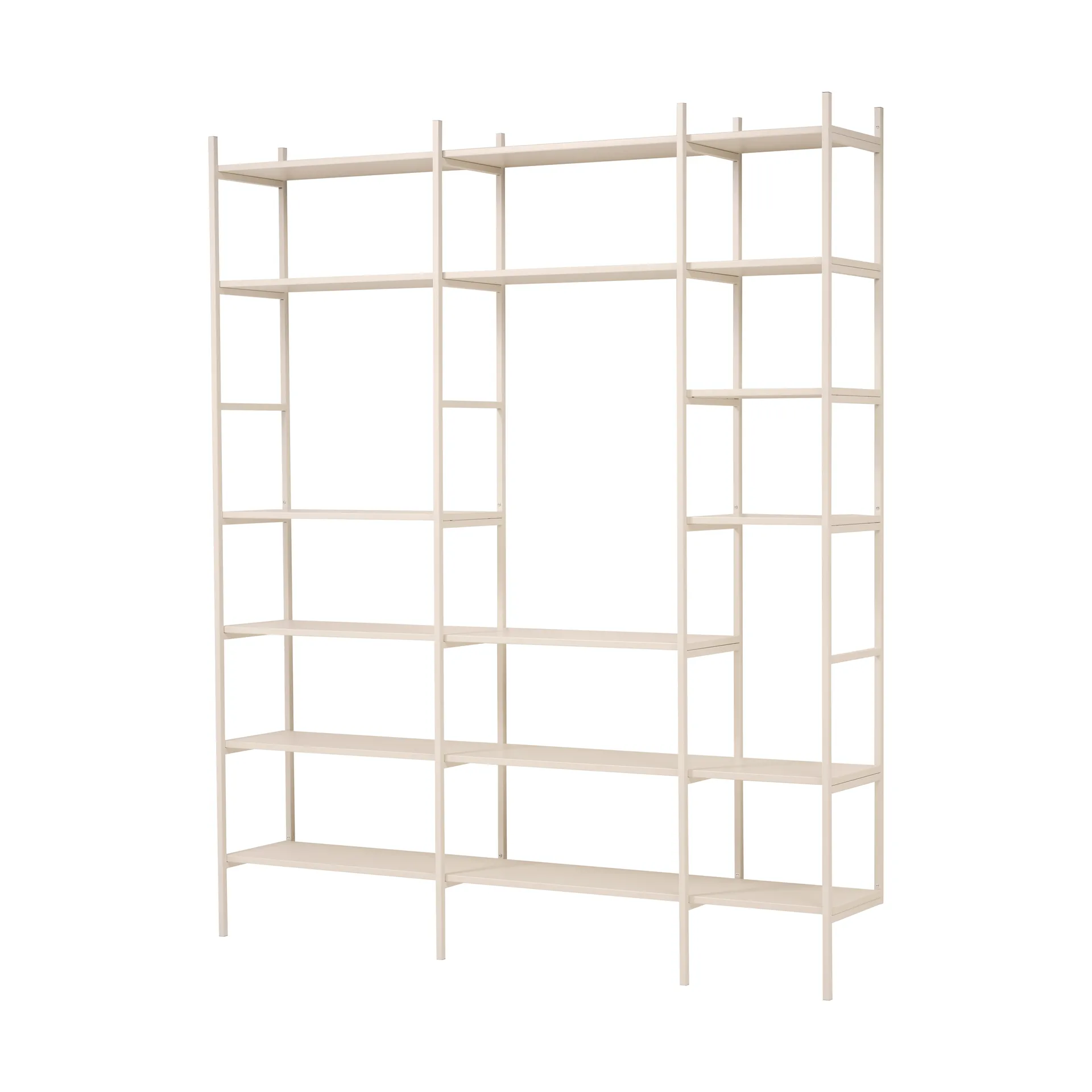 Portal regał na książki 201 cm - Off-white,  TÔNN furniture
