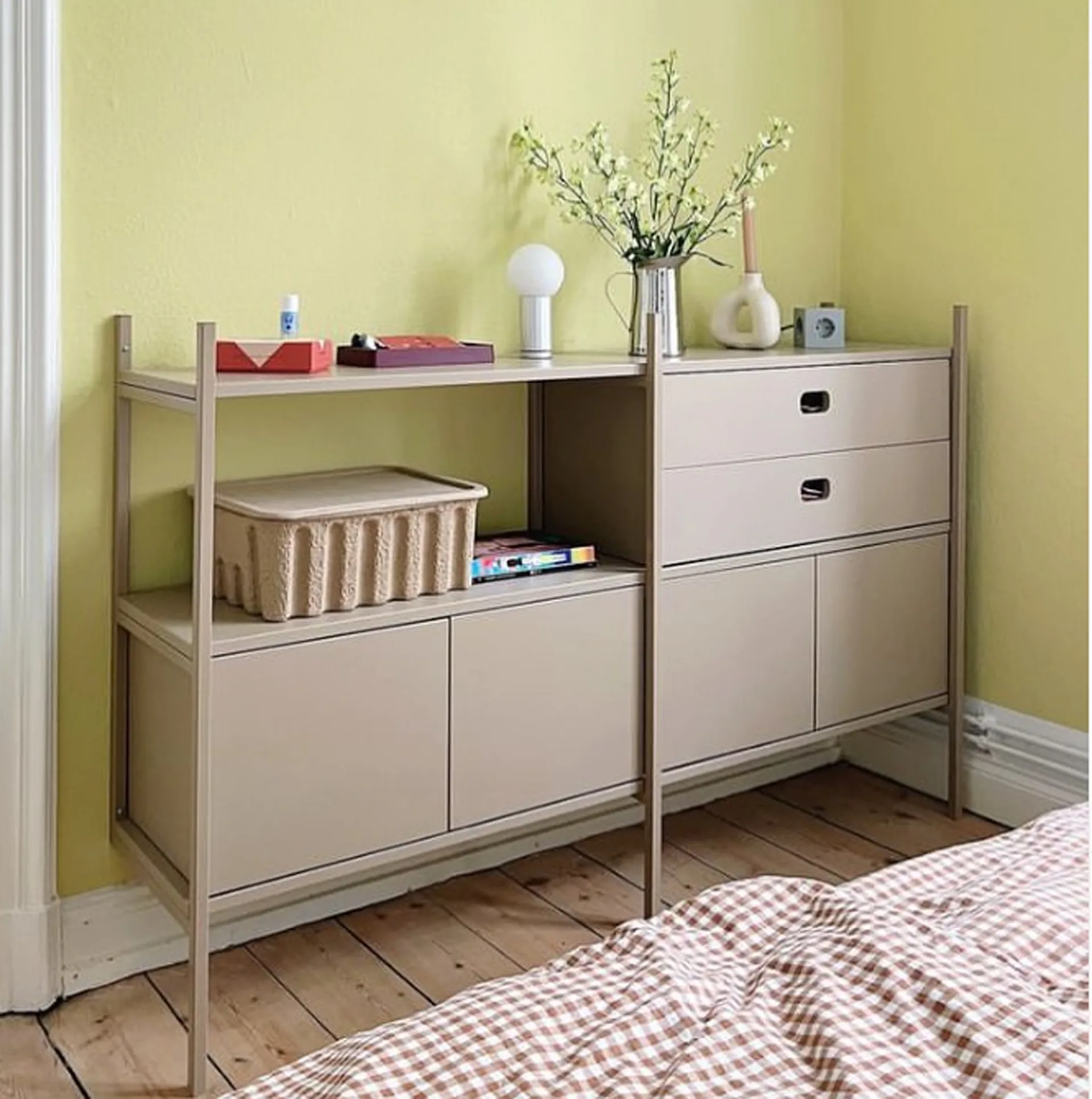 Portal regał small, Camel, 158 cm,  TÔNN furniture