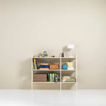 Portal regał small, Off white, 123 cm - TÔNN furniture