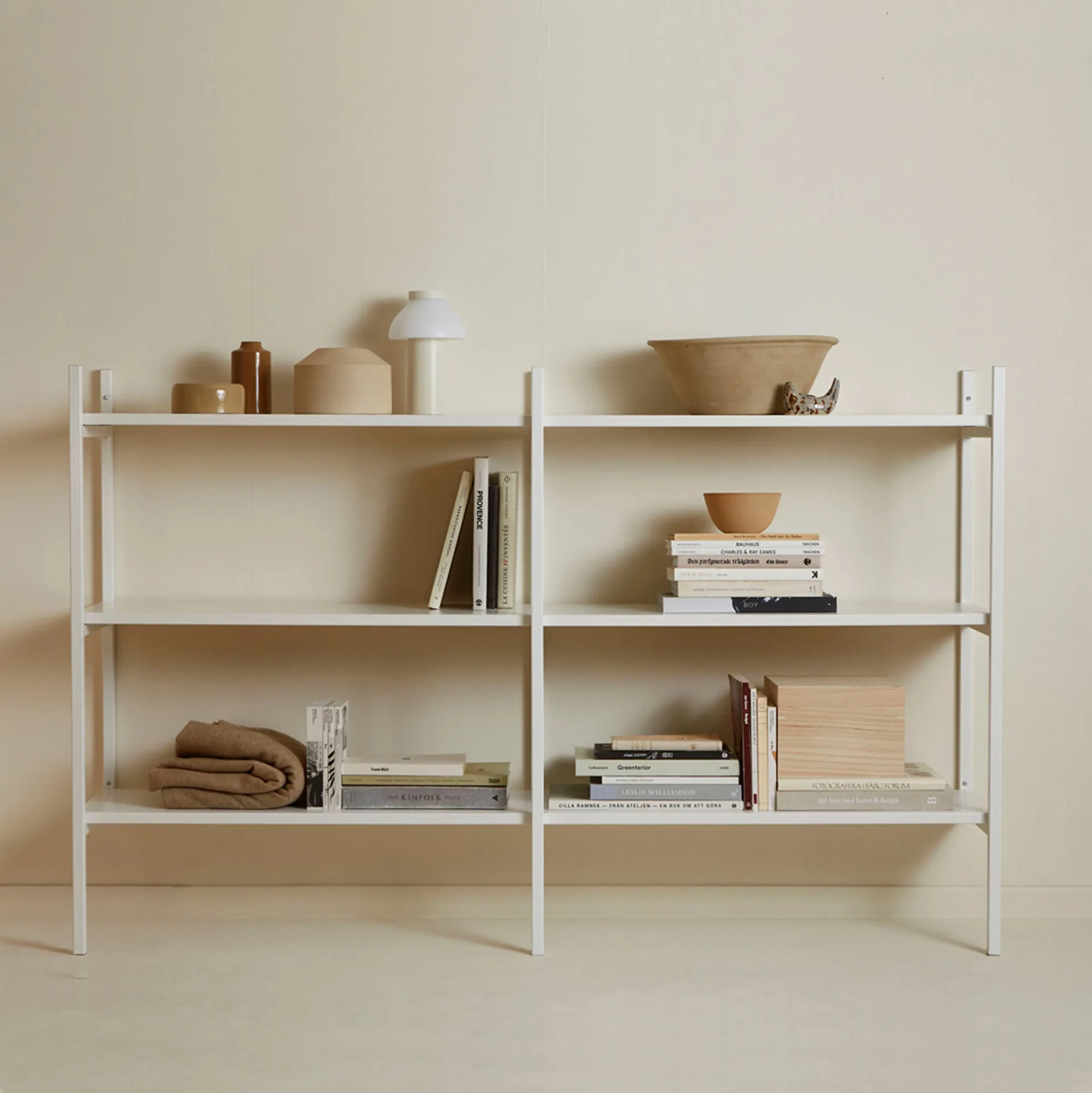 Portal regał small, Off white, 158 cm,  TÔNN furniture
