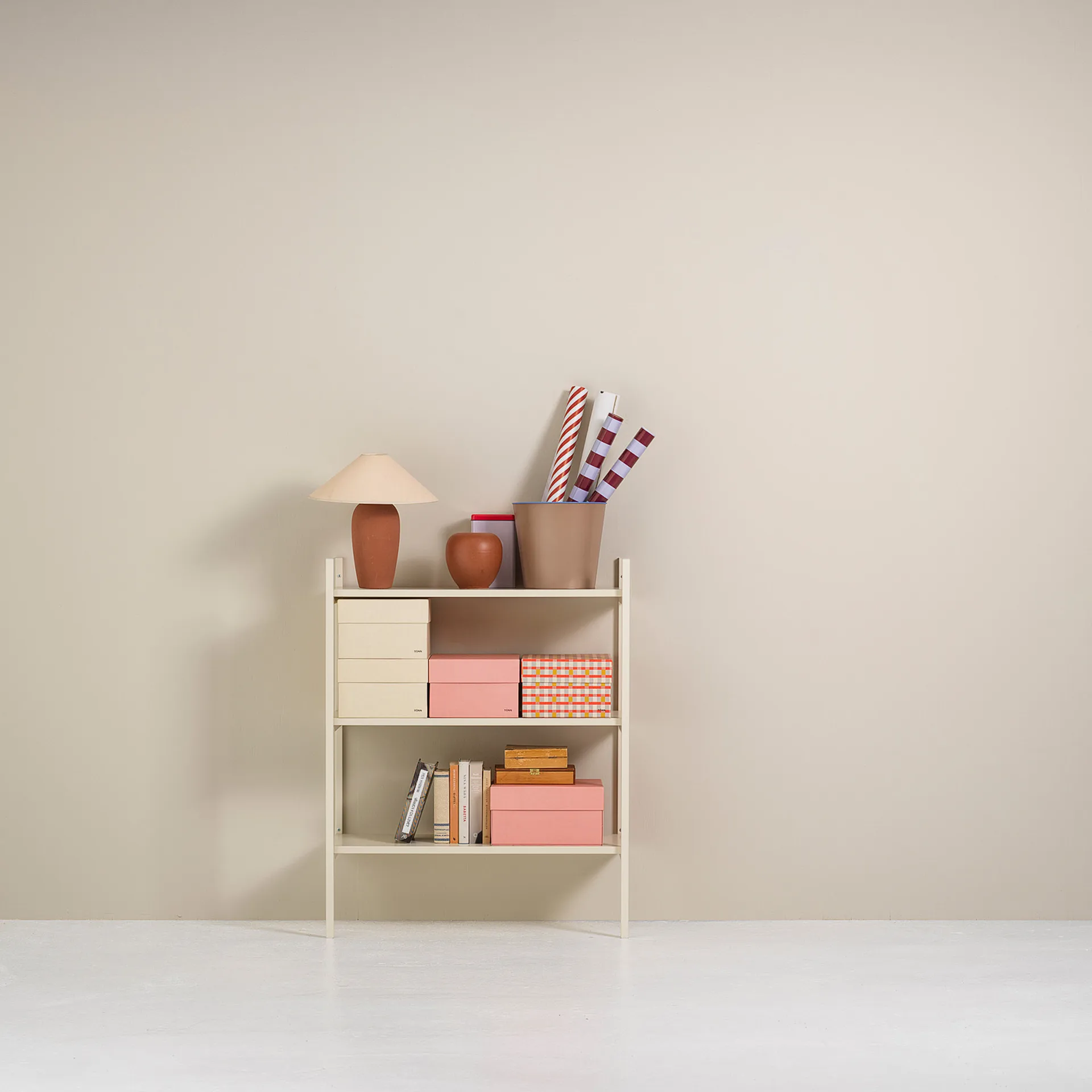Portal regał small, Off white, 80 cm,  TÔNN furniture