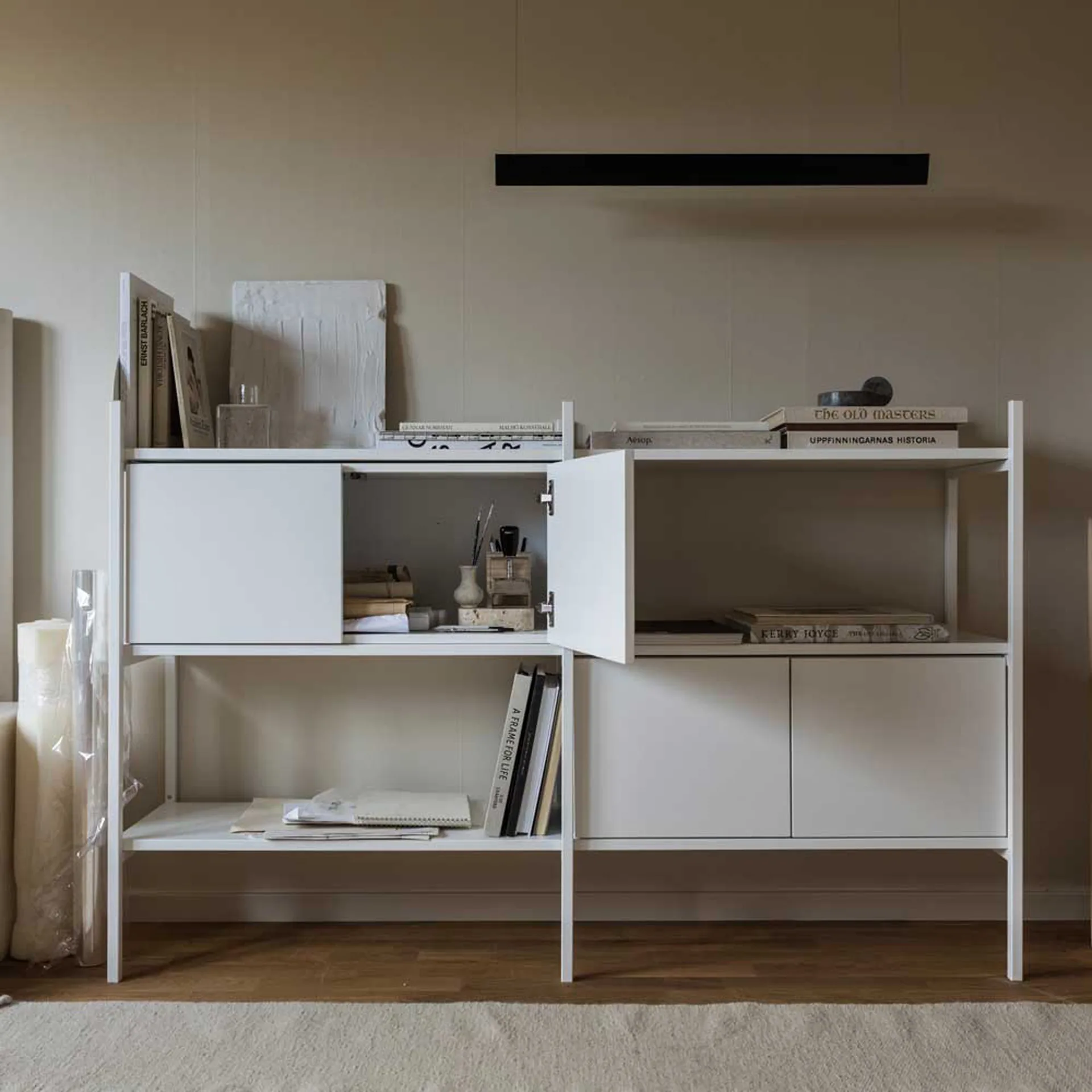 Portal regał small, White, 158 cm,  TÔNN furniture