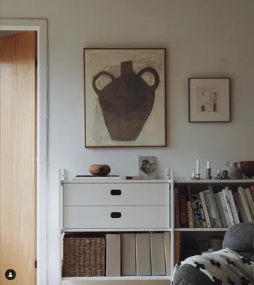 Portal regał small, White, 201 cm - TÔNN furniture