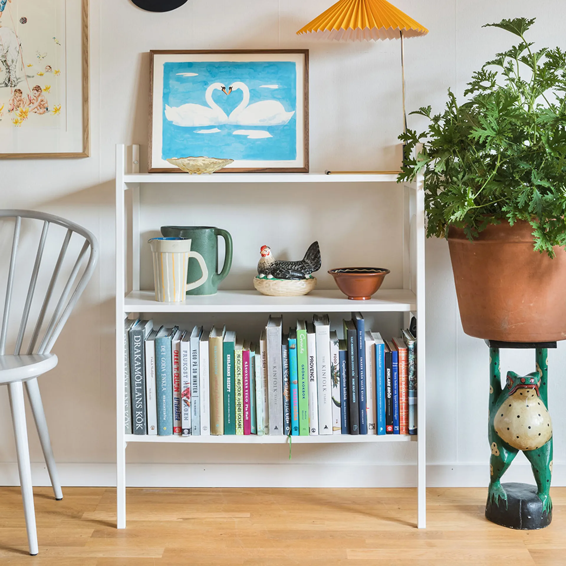Portal regał small, White, 80 cm,  TÔNN furniture