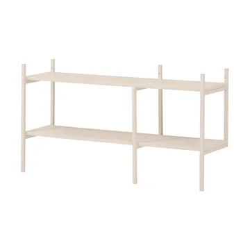 Portal szafka RTV 123 cm - Off-white - TÔNN furniture