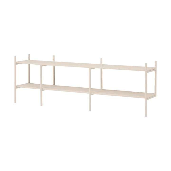 Portal szafka RTV 201 cm - Off-white - TÔNN furniture