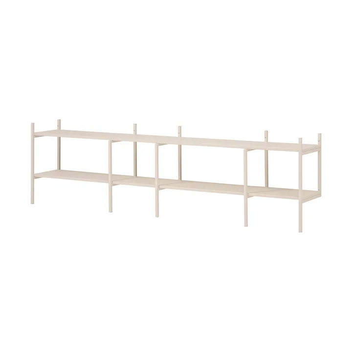 Portal szafka RTV, Off white, 244 cm - TÔNN furniture