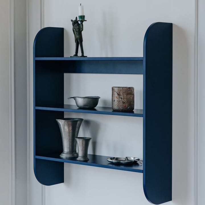 Strapats półka ścienna 62x73,6 cm, Midnight blue TÔNN furniture
