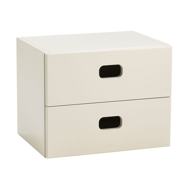 TÔNN sekcja szufladowa mała - Off-white - TÔNN furniture