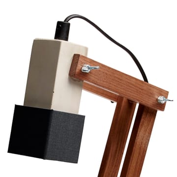 Lampa na biurko Tove Adman - beton-orzech włoski - Tove Adman