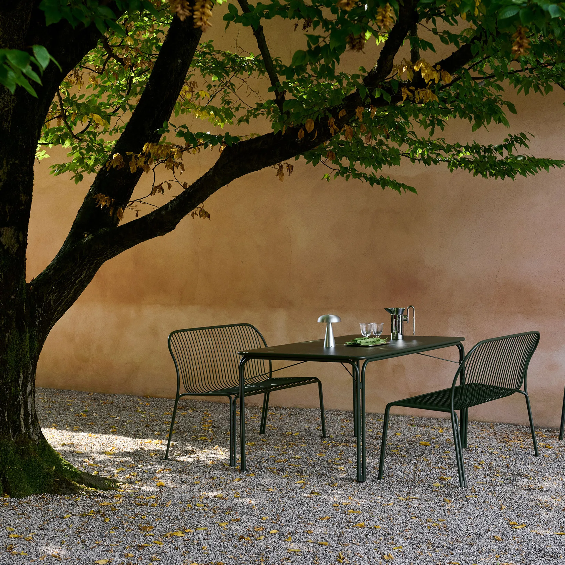 Ławka Thorvald SC111, Bronze green, 129 cm &Tradition