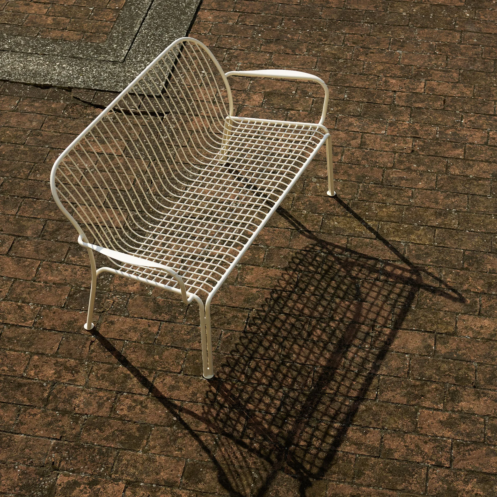 Ławka Thorvald SC111, Ivory, 129 cm &Tradition