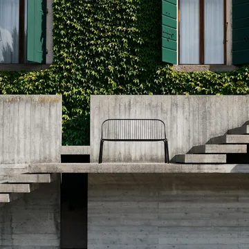 Ławka Thorvald SC111 - Warm black, 129 cm - &Tradition