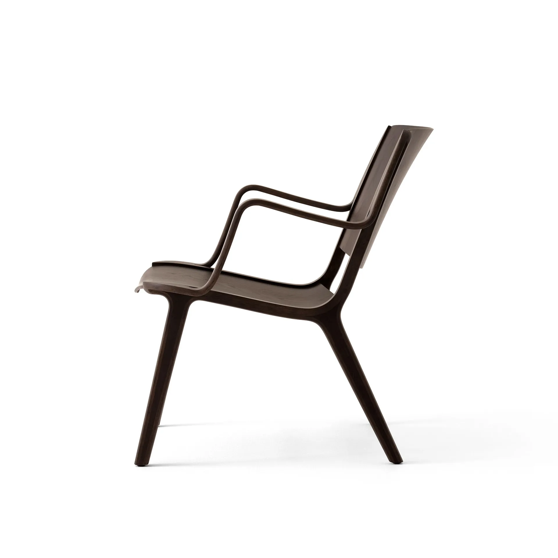 AX HM11 Lounge Chair z podłokietnikami, Dark stained oak &Tradition