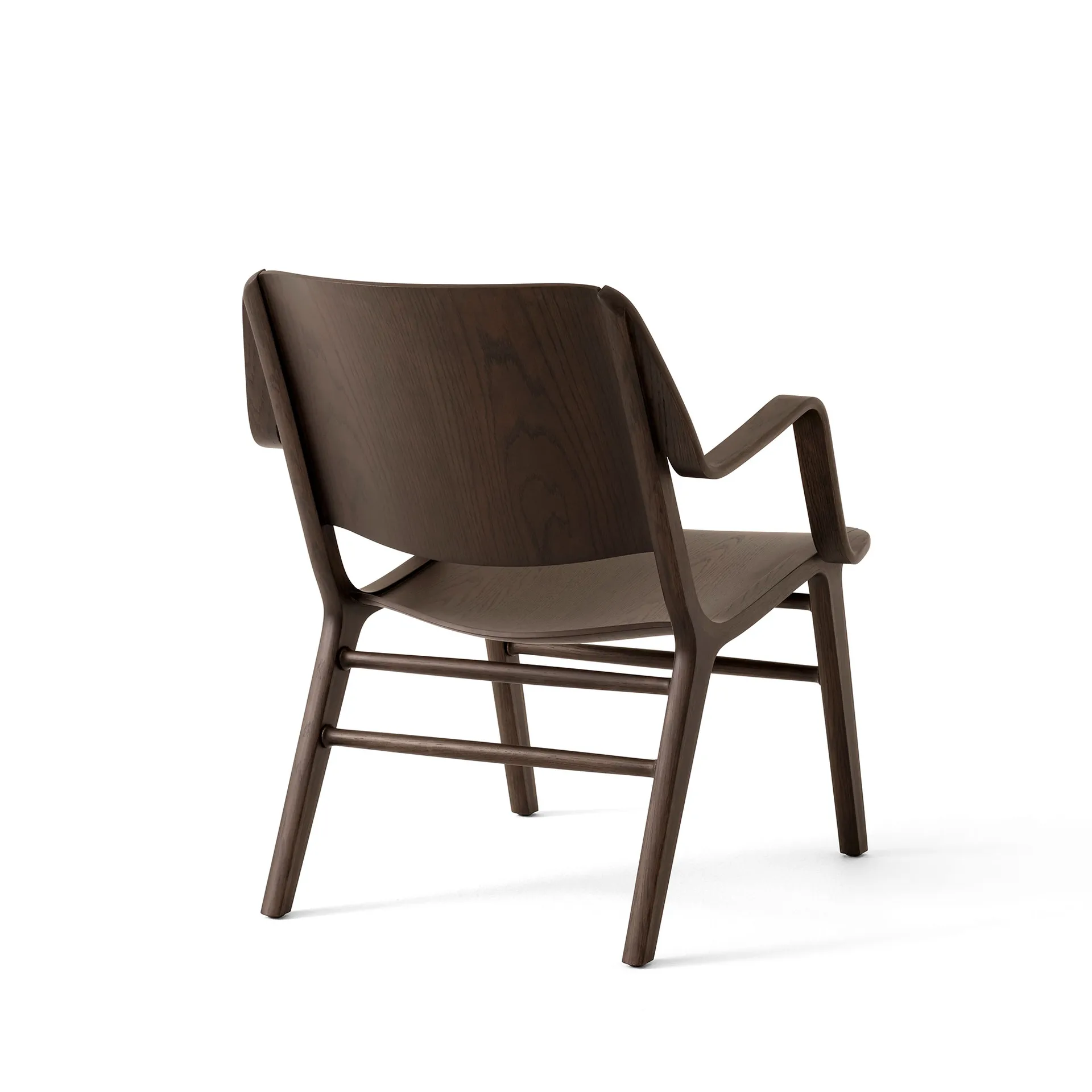 AX HM11 Lounge Chair z podłokietnikami, Dark stained oak &Tradition