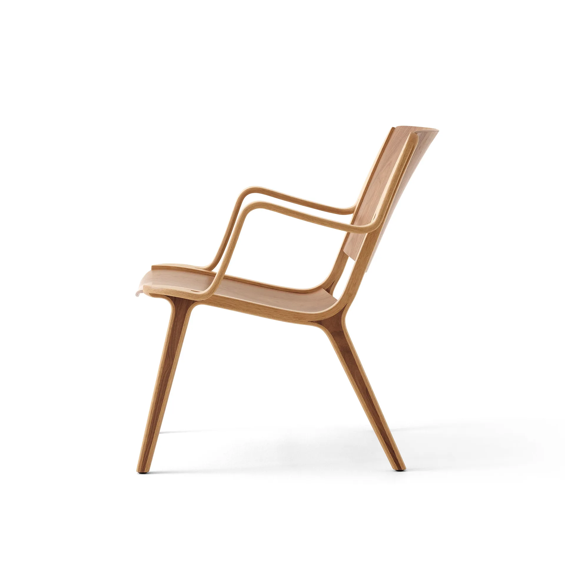 AX HM11 Lounge Chair z podłokietnikami, Walnut-oak &Tradition
