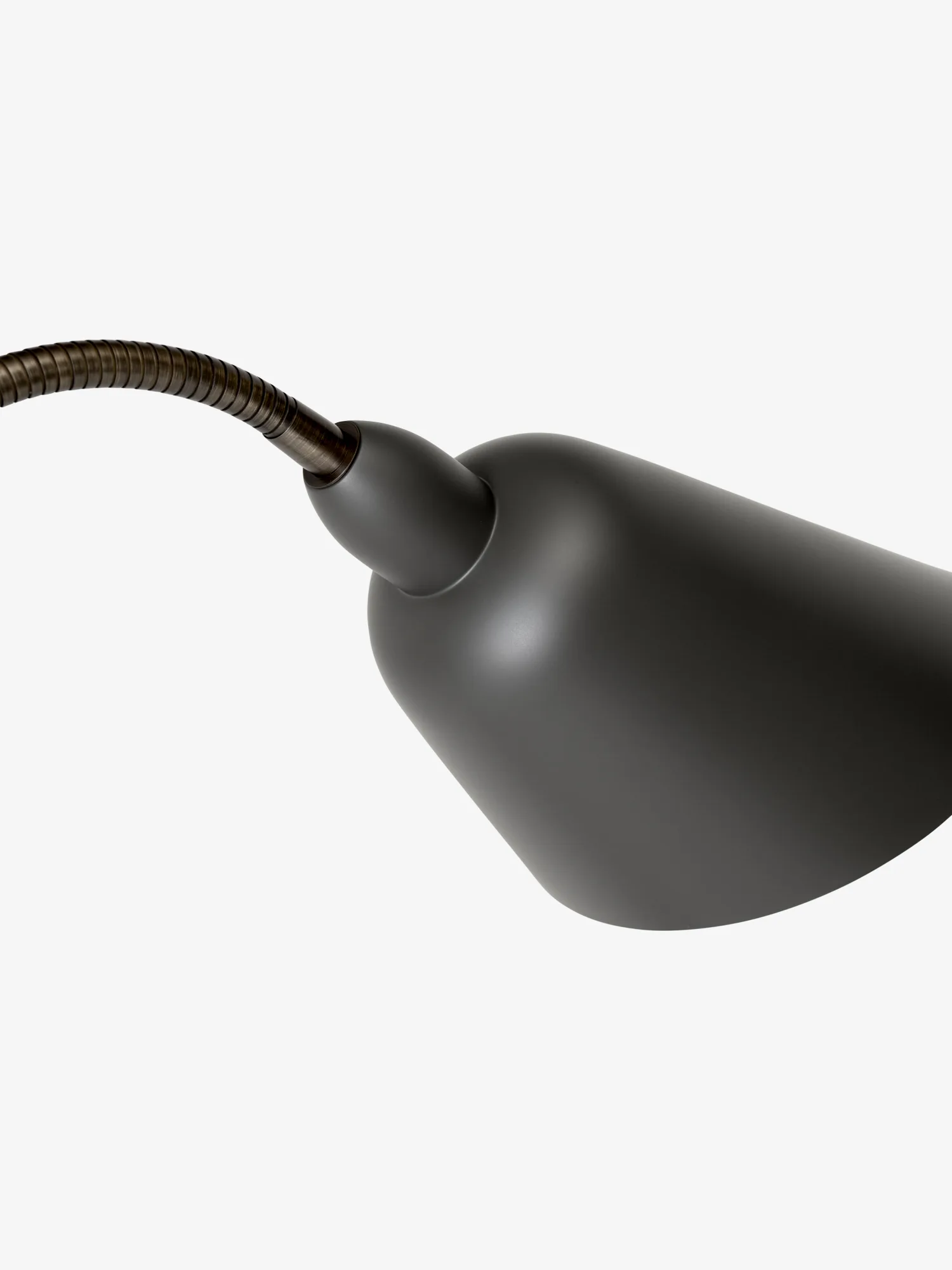 Bellevue AJ7 lampa podłogowa Anniversary Edition, Stone grey-bronzed brass &Tradition