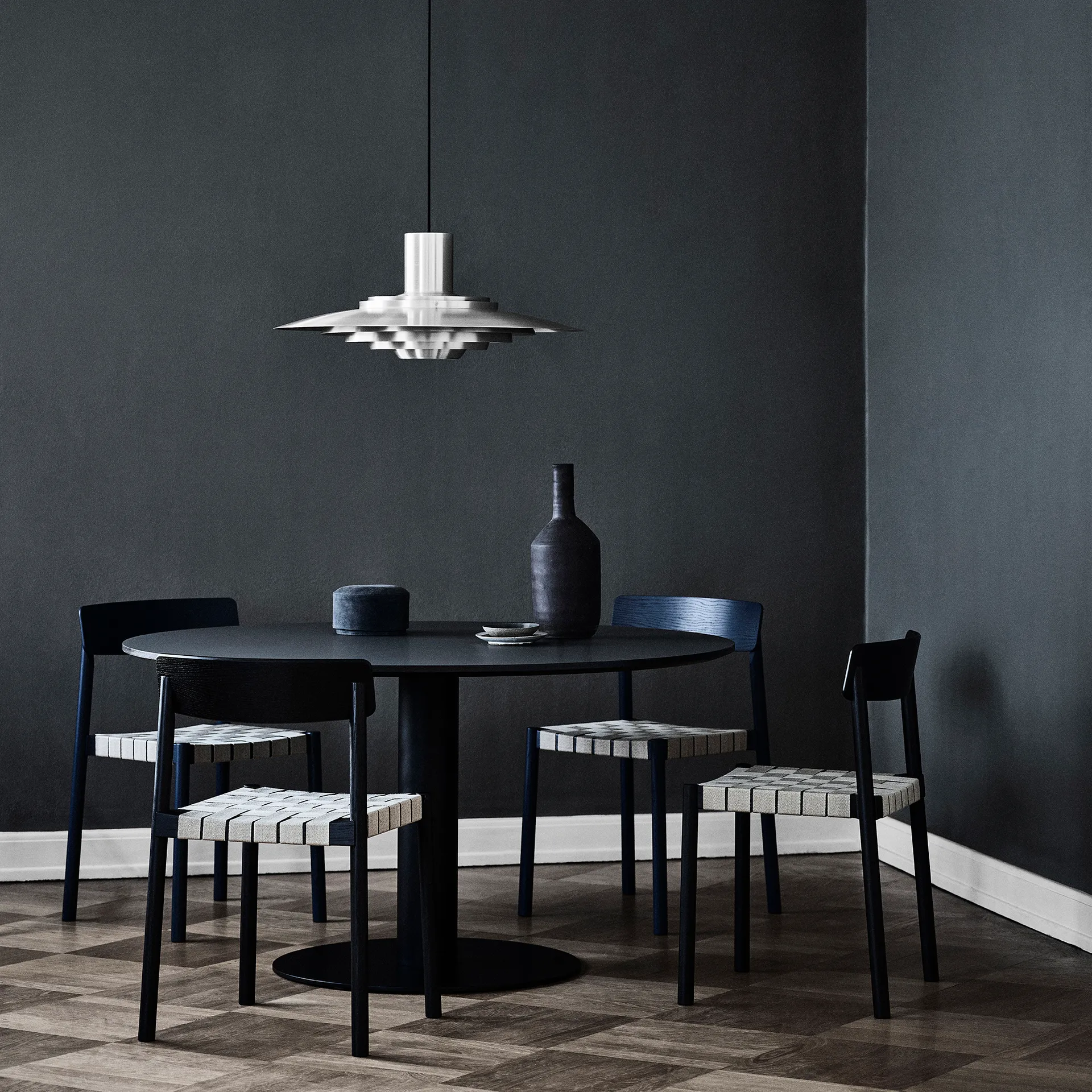 Betty krzesło TK1, Czarny &Tradition