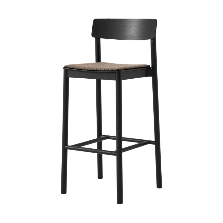 Betty TK17 Bar Chair stołek barowy 75 cm - Fuse 0351-jesion lakierowany na czarno - &Tradition