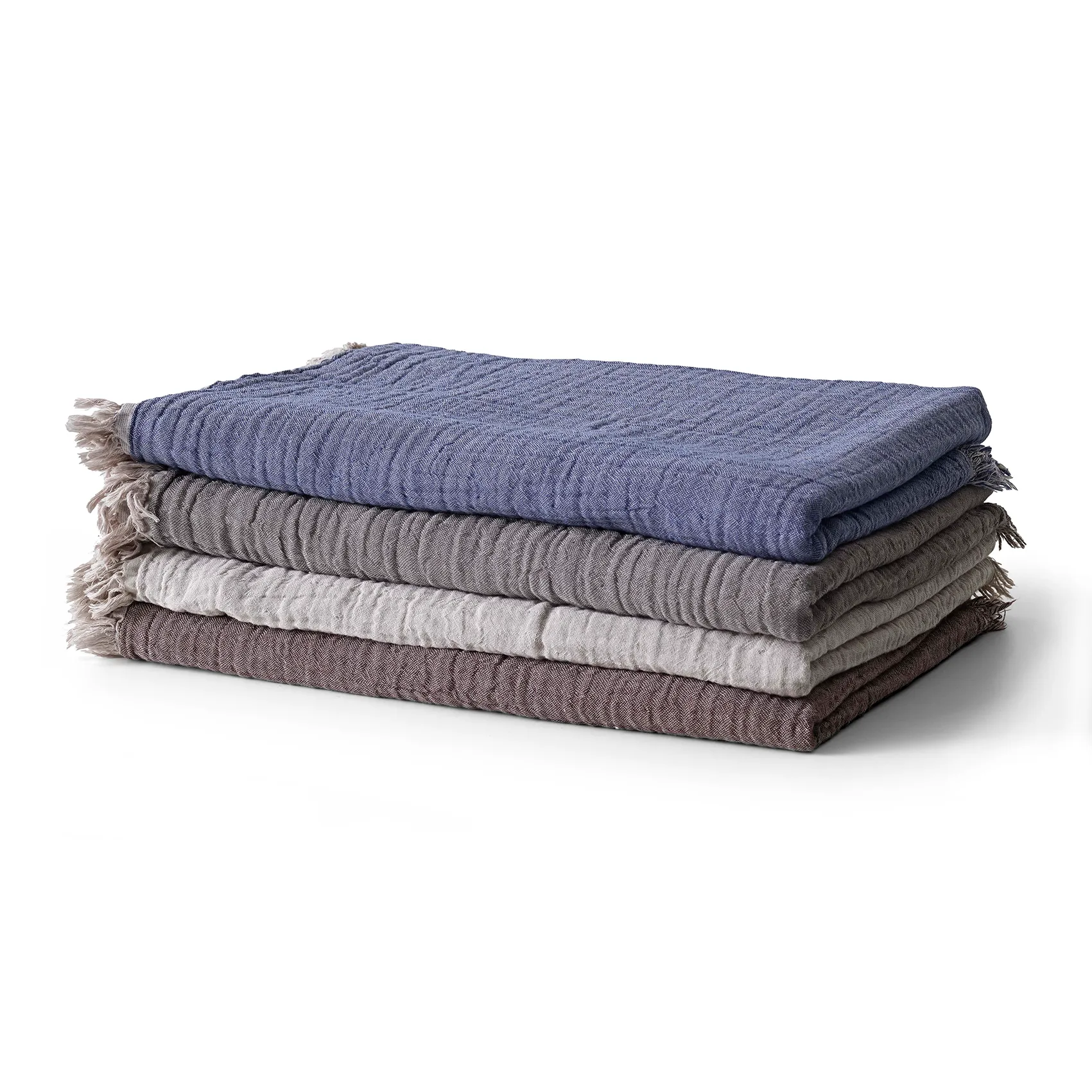 Collect SC33 Nakrycie bawełniane 260x260 cm, cloud & milk (beż-biel) &Tradition