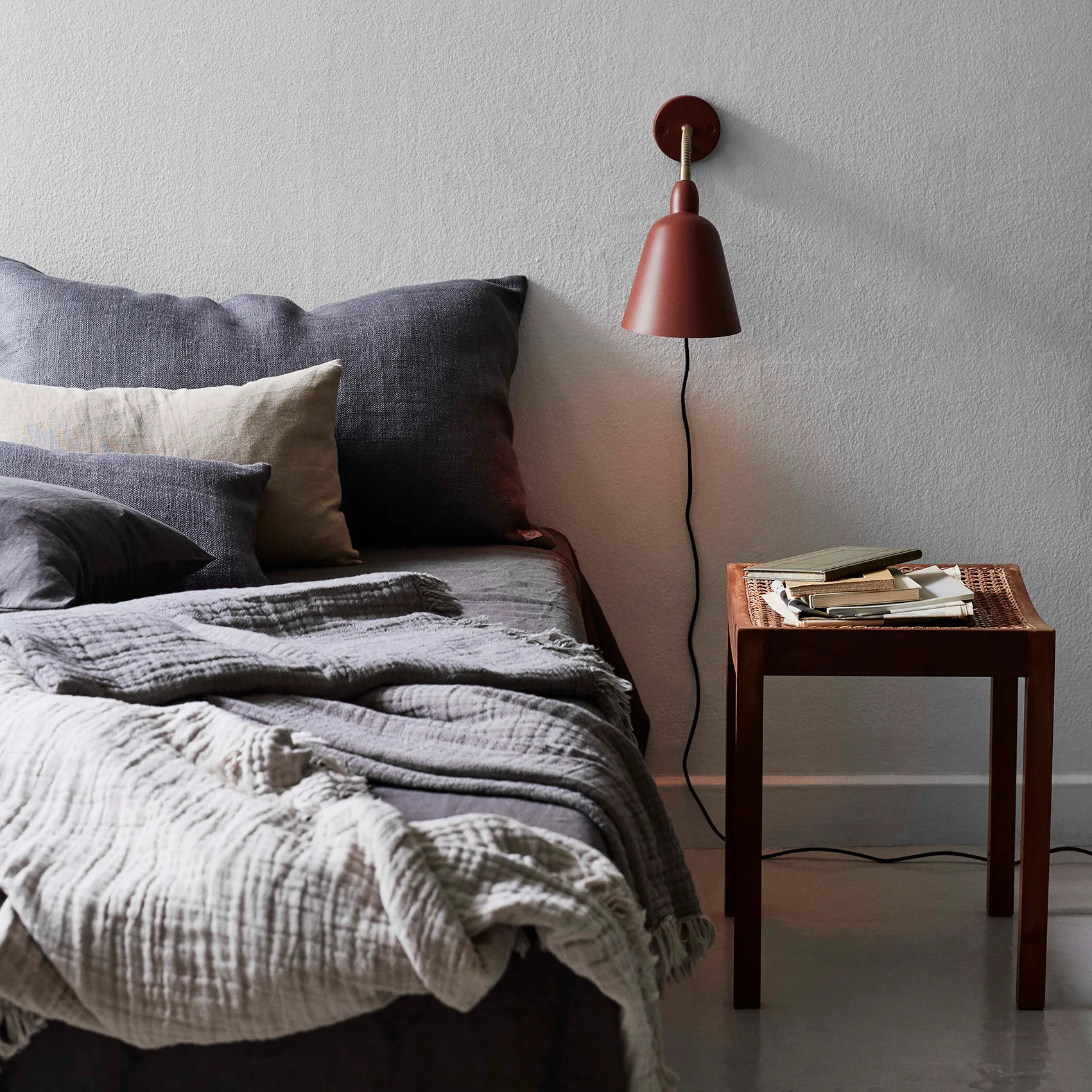 Collect SC33 Nakrycie bawełniane 260x260 cm, cloud & milk (beż-biel) &Tradition