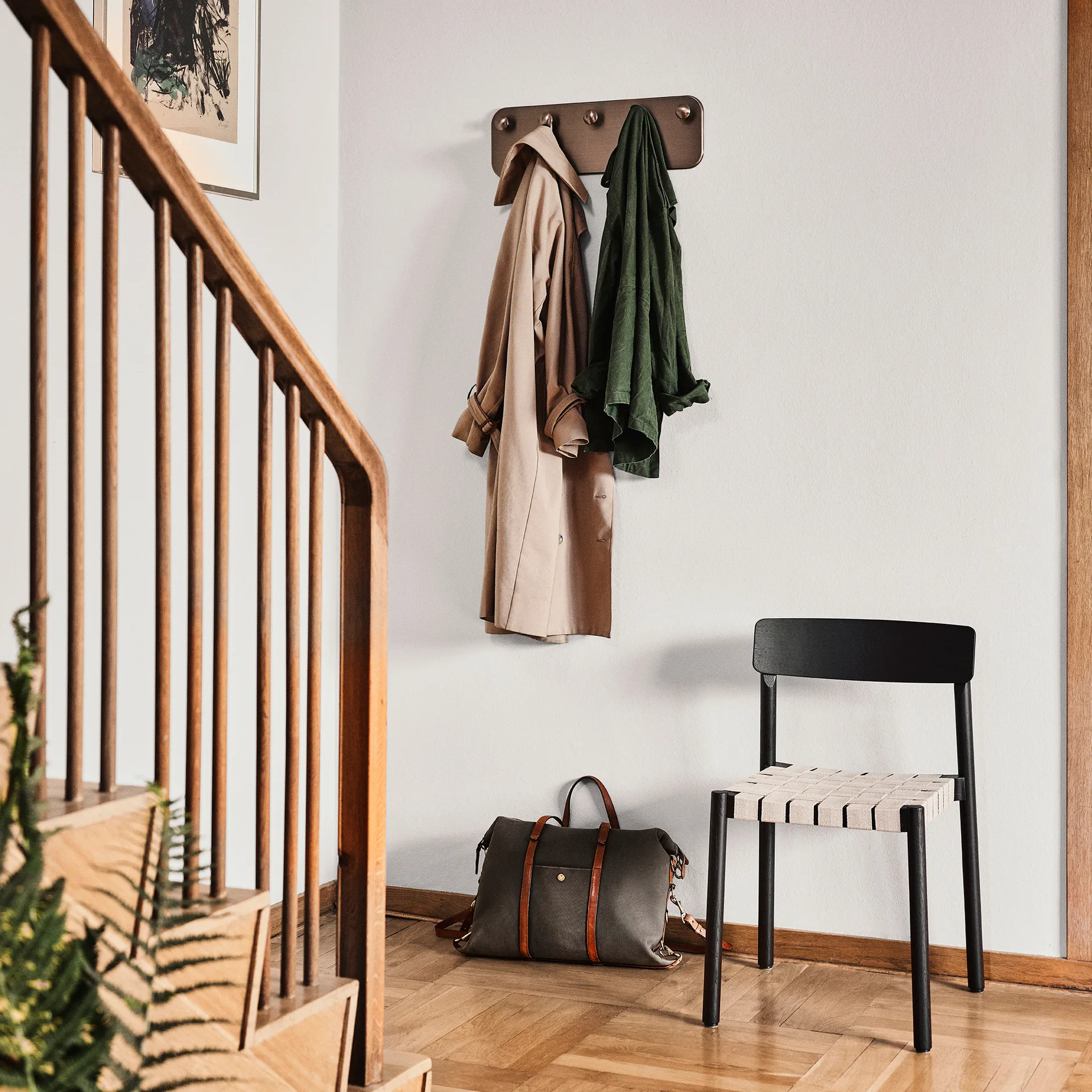 Collect SC47 wieszak na płaszcze 54 cm, bronzed brass &Tradition