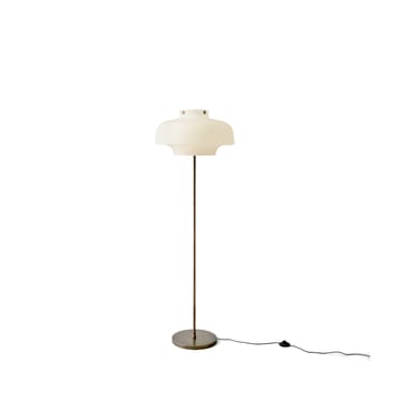 Copenhagen SC14 lampa podłogowa - opal, stojak z mosiądzu - &Tradition