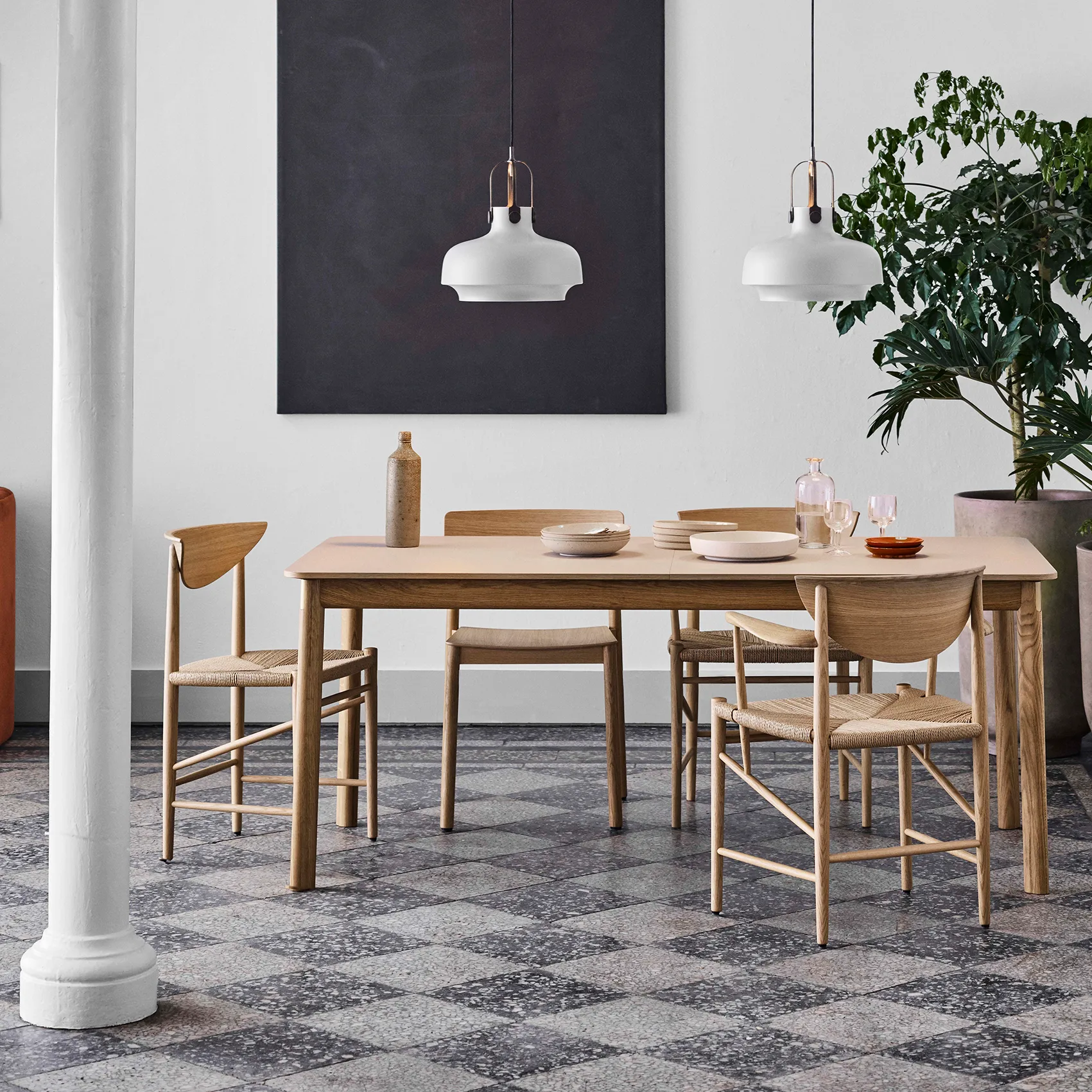 Drawn krzesło HM3, Dąb olejowany &Tradition