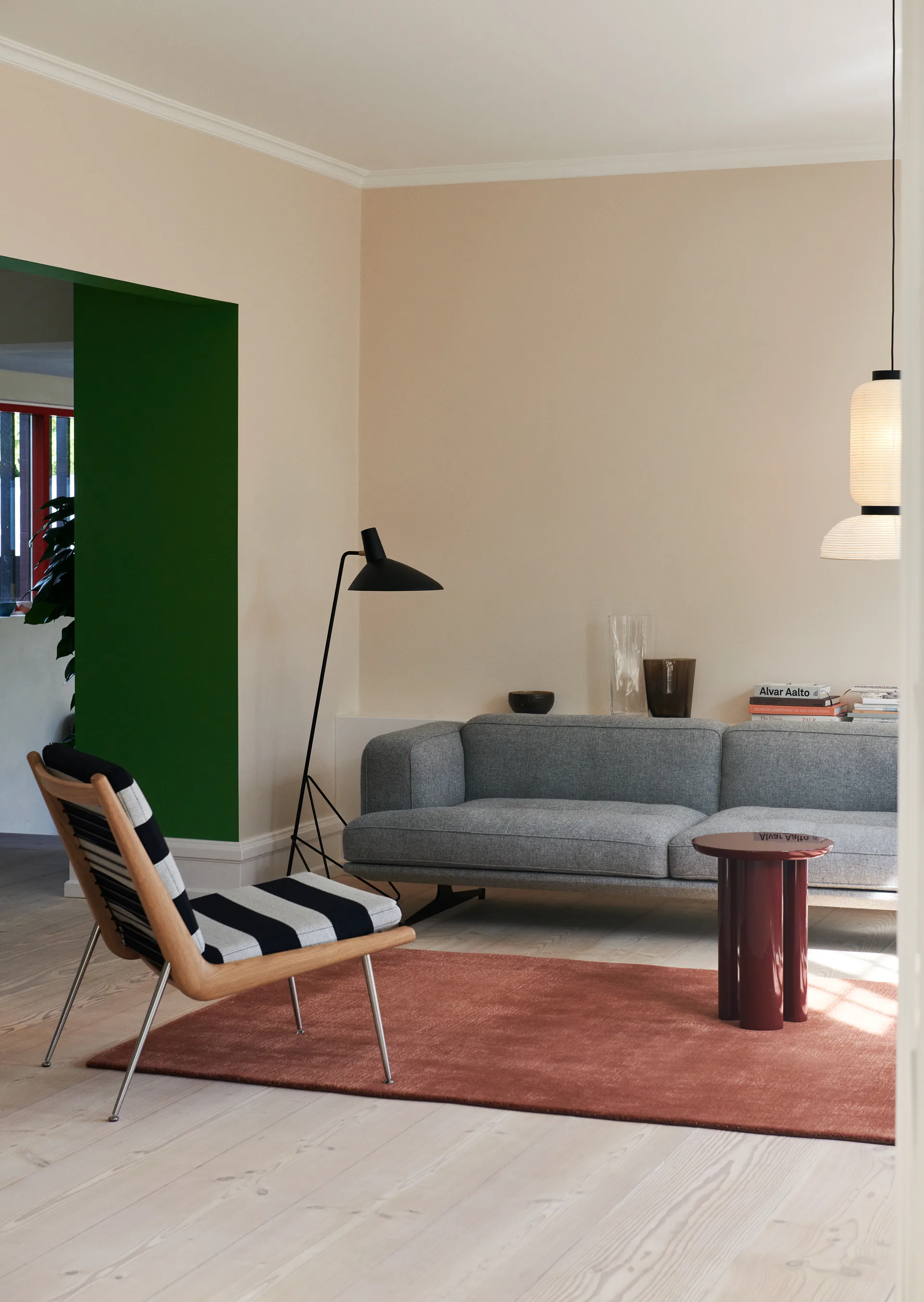 Dywan The Moor AP18 170x240 cm, Red heather &Tradition