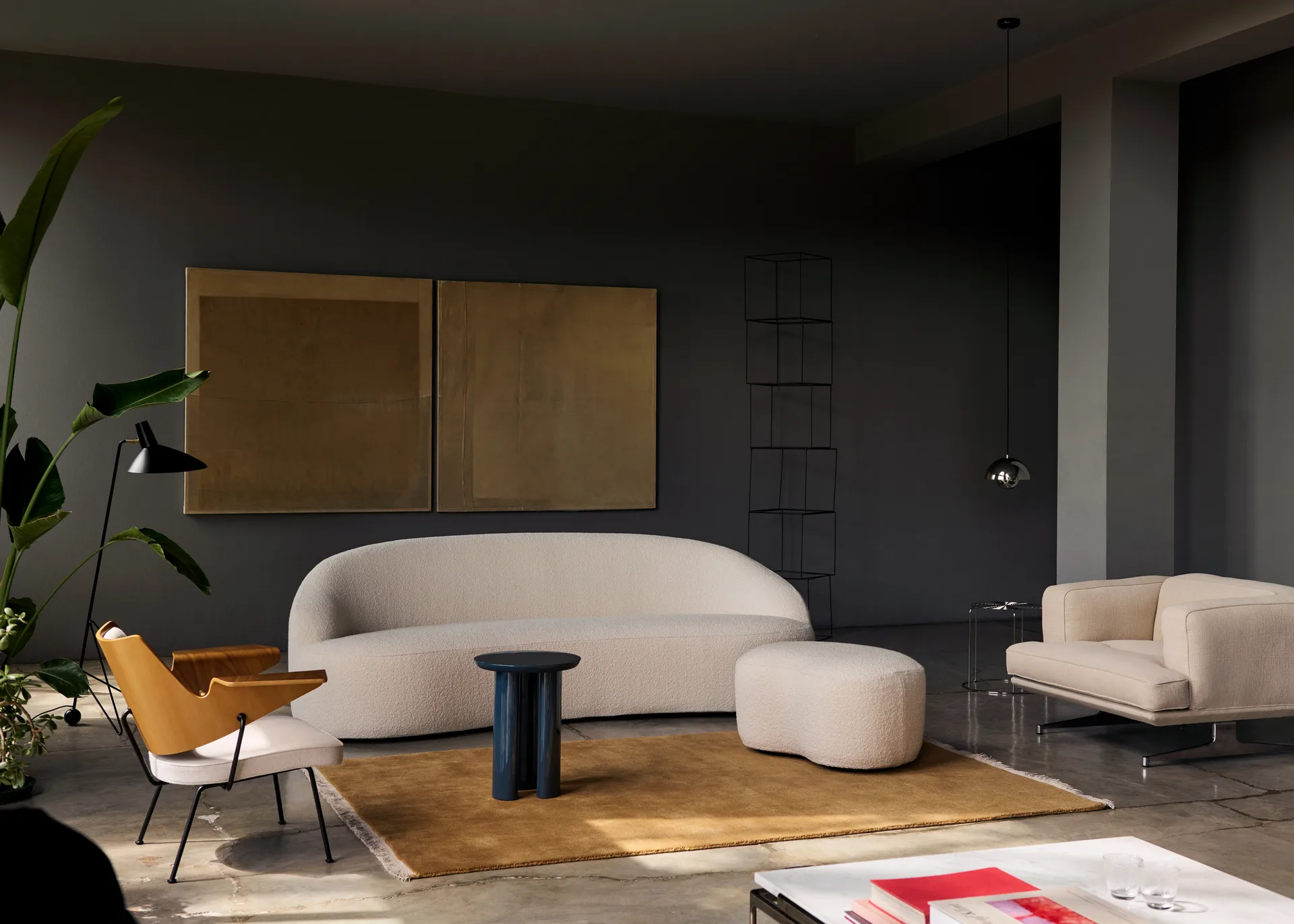 Dywan The Moor AP19 200x300cm, Golden brown &Tradition