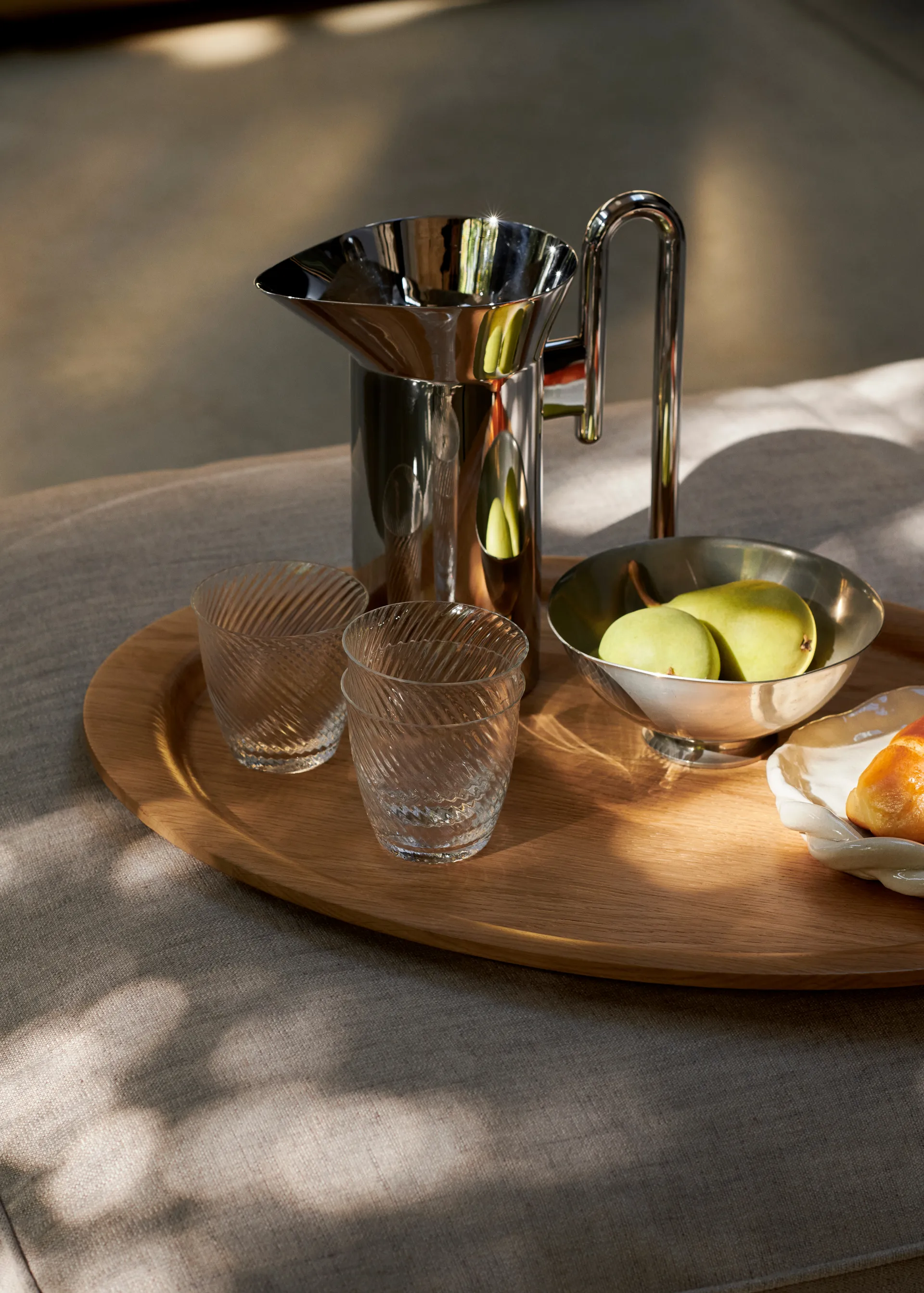 Dzbanek Momento JH38 1 litr, Polished Steel &Tradition