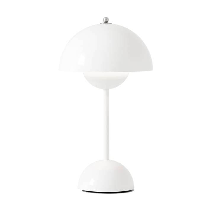 Flowerpot bezprzewodowa lampa stołowa VP9 - biała - &Tradition