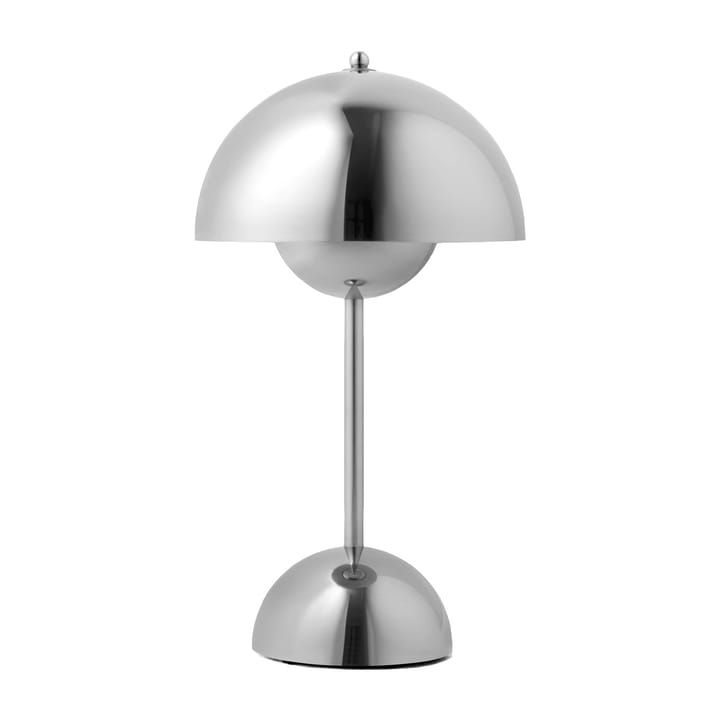 Flowerpot bezprzewodowa lampa stołowa VP9 - Chrom - &Tradition