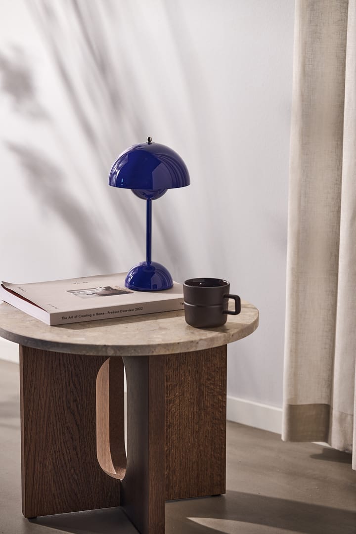 Flowerpot bezprzewodowa lampa stołowa VP9 - Cobalt blue - &Tradition