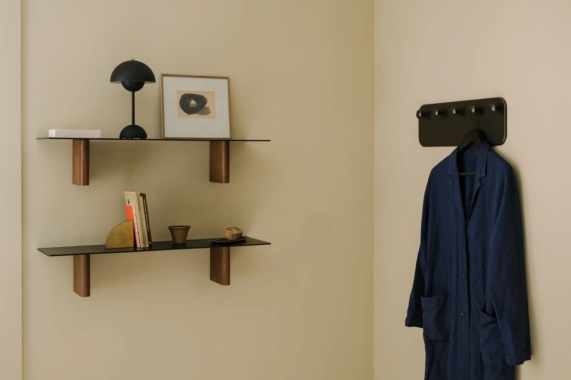 Flowerpot bezprzewodowa lampa stołowa VP9, Czarna matowa &Tradition