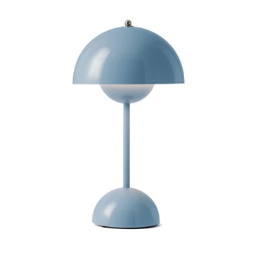 Flowerpot bezprzewodowa lampa stołowa VP9 - jasnoniebieska - &Tradition