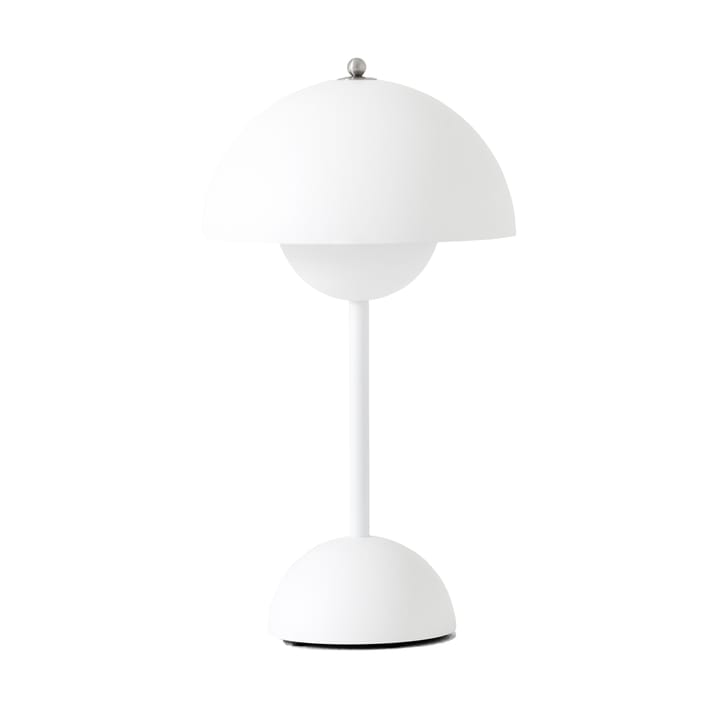 Flowerpot bezprzewodowa lampa stołowa VP9 - matowy biały - &Tradition