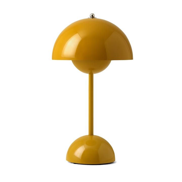 Flowerpot bezprzewodowa lampa stołowa VP9 - mustard - &Tradition